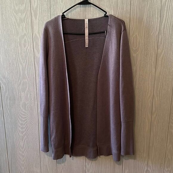 Lululemon cashmere blend‎ cardigan with thumb holes - Picture 1 of 8